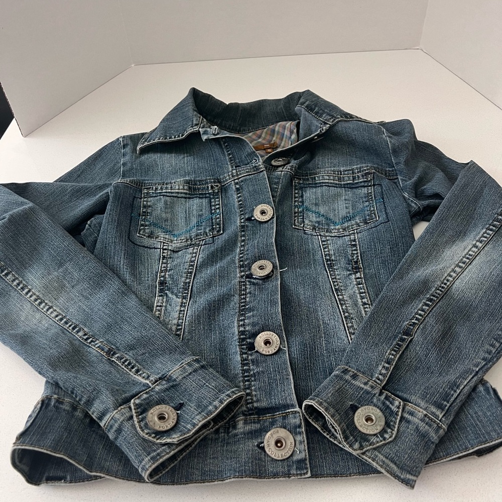 Fordan Jeans Blue Denim Jean Jacket Women's Small